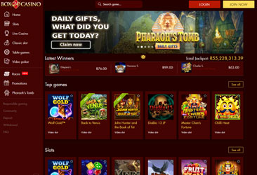 Box 24 AUD Pokies Screen